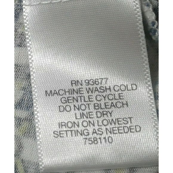 Liz Claiborne multi color blouse size XL - Picture 8 of 8